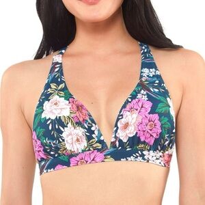 Jessica Simpson Tropical Gardenia Paradise Bikini Top | Vacation & Resort Wear